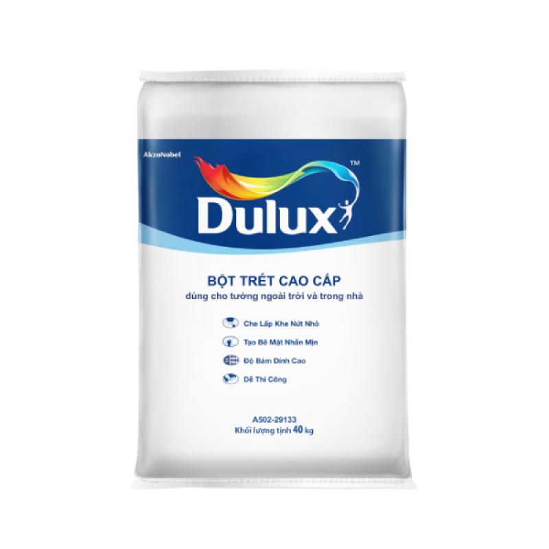 Bột trét tường nội ngoại thất Dulux - 40 kg